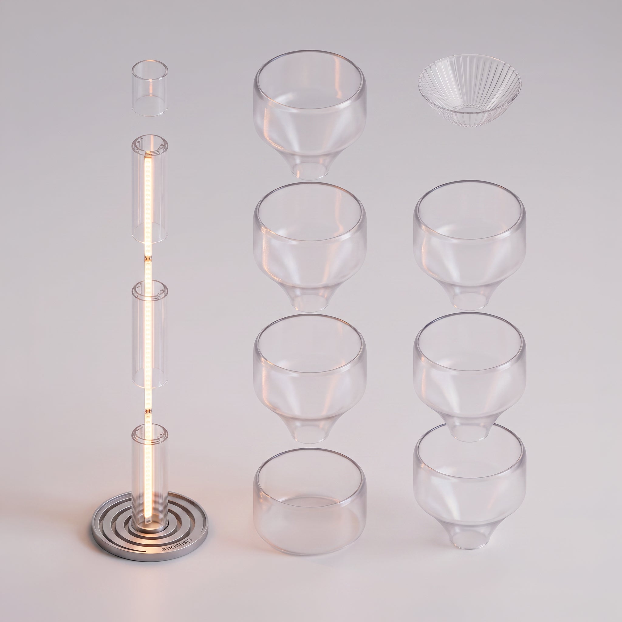 VUVU lamp 3D print files